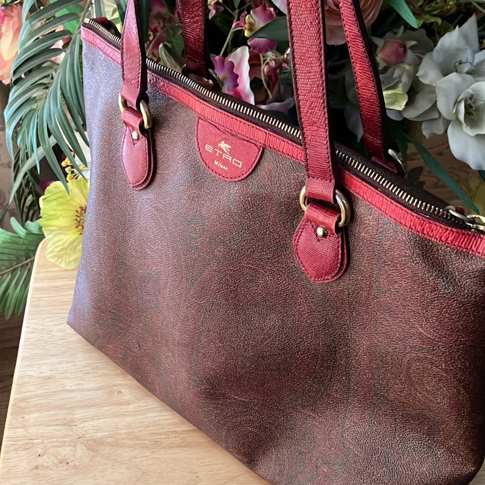 Etro paisley tote